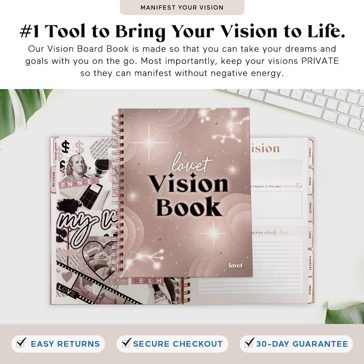 Lovet Planners Vision Power Book LUXE [BLUSH]