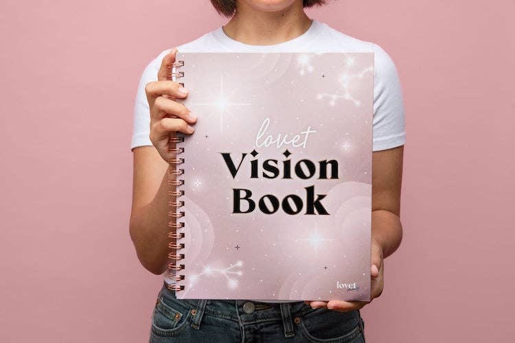 Lovet Planners Vision Power Book LUXE [BLUSH]