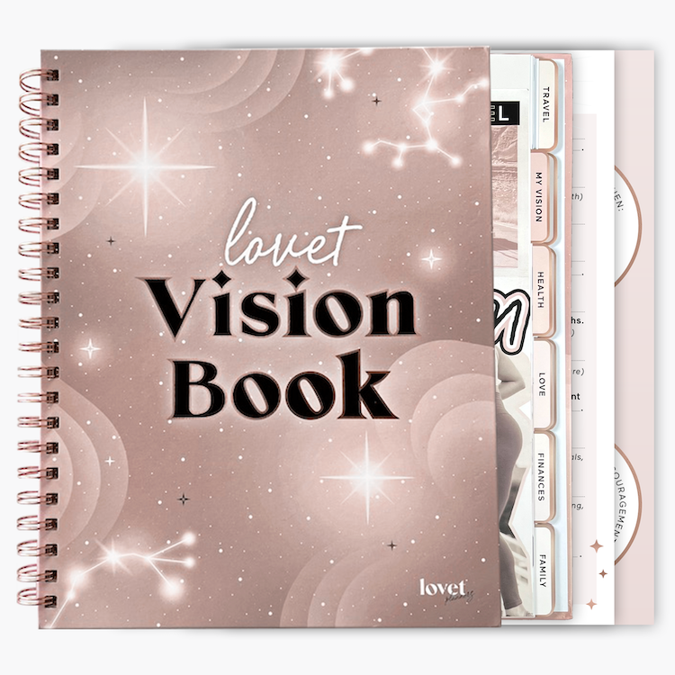 Lovet Planners Vision Power Book LUXE [BLUSH]