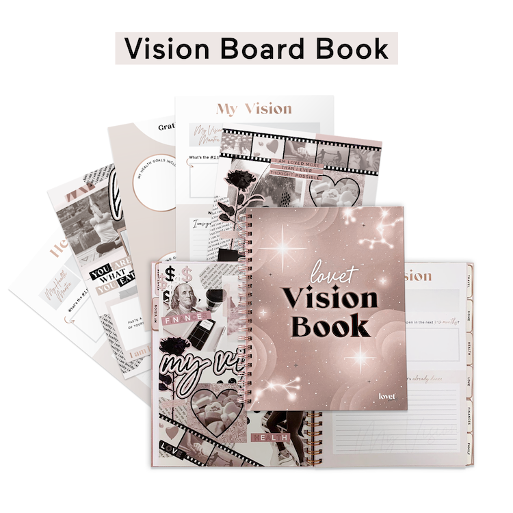 Lovet Planners Vision Power Book LUXE [BLUSH]