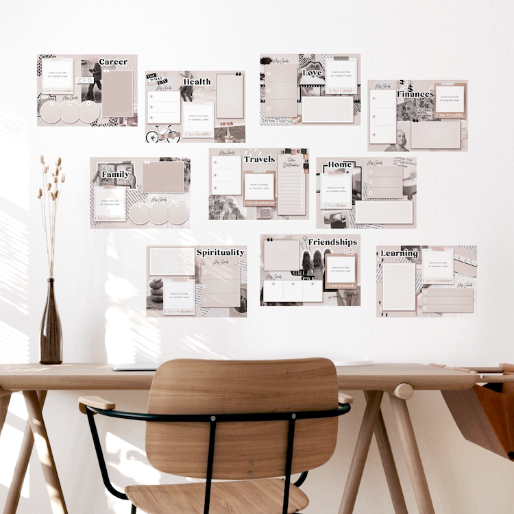 Lovet Planners Vision Board Wall Kit