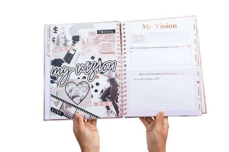 Lovet Planners Vision Power Book LUXE [BLUSH]