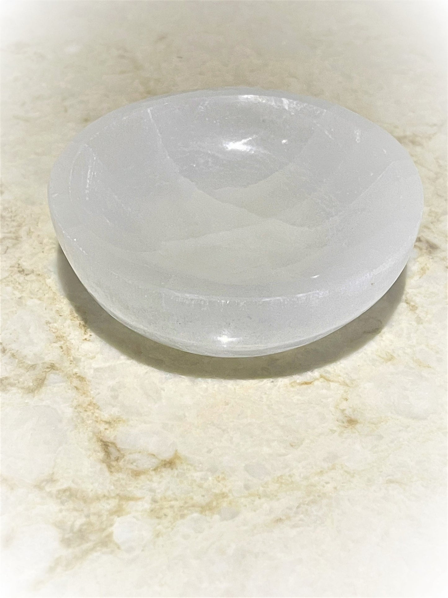 Selenite Healing Bowl 3.5"-4" Diameter