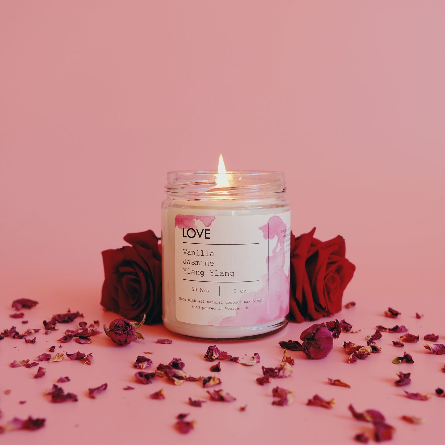 Love Petals Candle